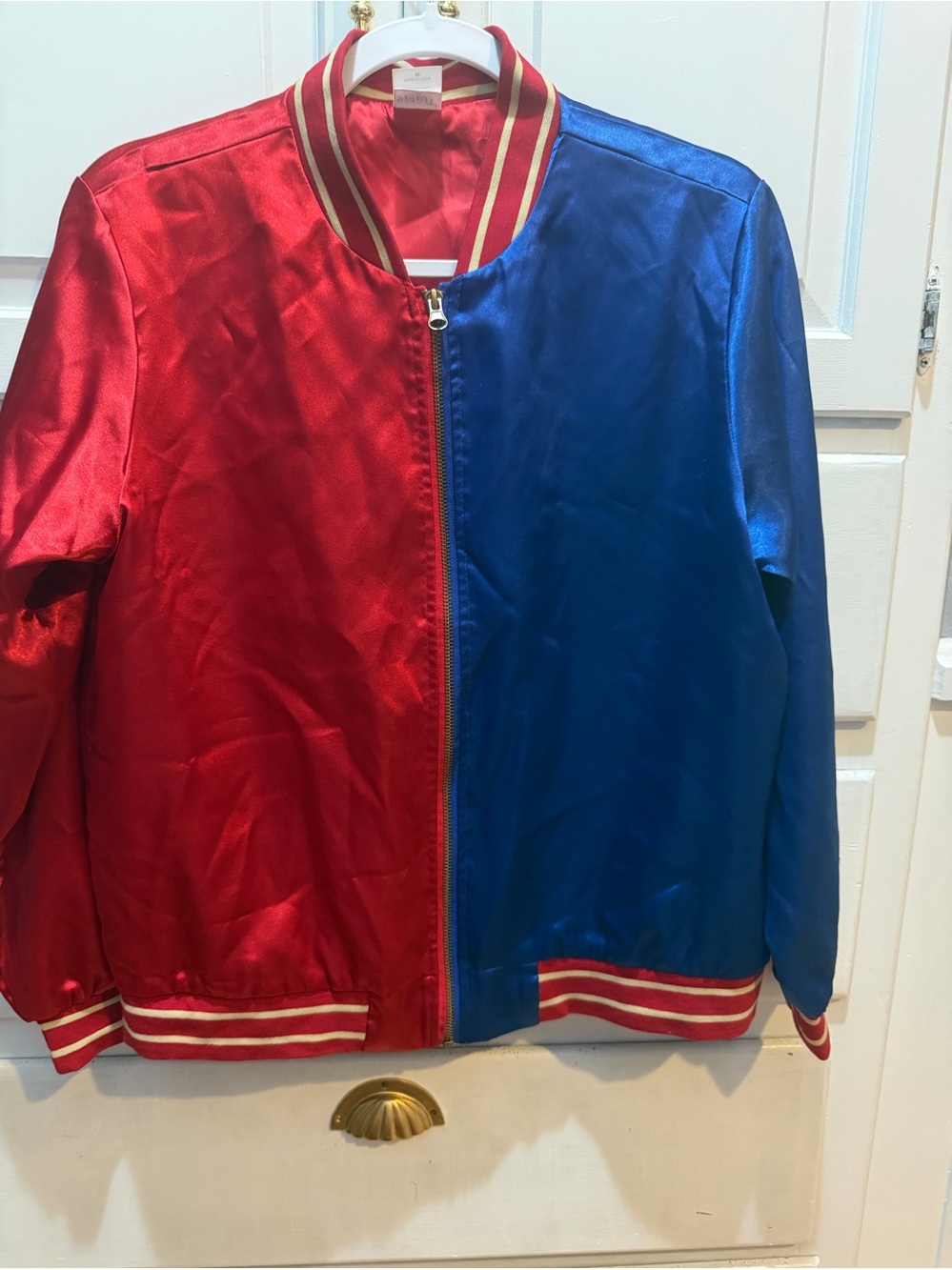 Suicide Squad Varsity Jacket M Multicolor Harley Quinn Property of Joker